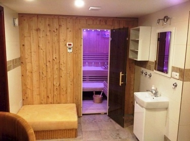 Wellness roubenka s bazénem - Černý Důl - Krkonoše