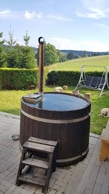 Chata Adélka - Kovářská - sauna, vířivka, sud