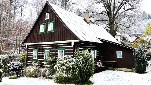 Roubenka Jizerské hory - Tanvaldský Špičák