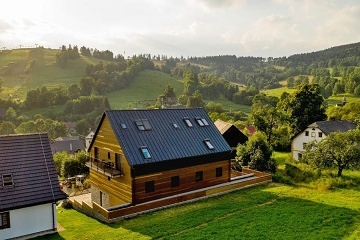 Chalupa s wellness - Kunick hora - Jesenky