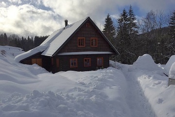 Roubenka ka - vrch Zaklet - Orlick hory