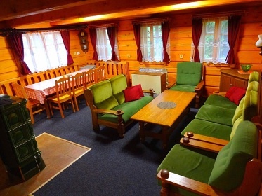 Roubenka s baz�nem - Term�ln� park Velk� Losiny