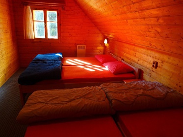 Roubenka s baz�nem - Term�ln� park Velk� Losiny