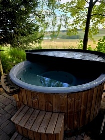 Chata Vysoina - sauna a koupac sud - Ruda