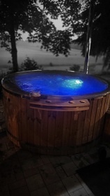 Chata Vysoina - sauna a koupac sud - Ruda