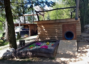 Chata Vysoina - sauna a koupac sud - Ruda