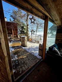 Chata Vysoina - sauna a koupac sud - Ruda