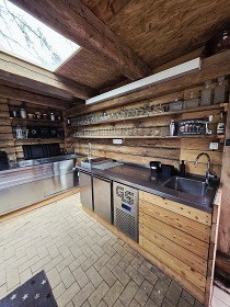 Chata Vyso�ina - sauna a koupac� sud - Ruda