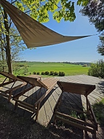 Chata Vyso�ina - sauna a koupac� sud - Ruda