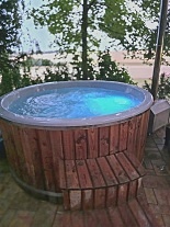 Chata Vyso�ina - sauna a koupac� sud - Ruda