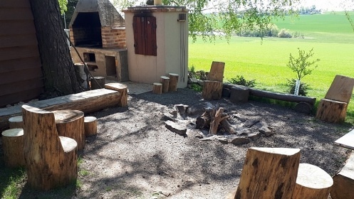 Chata Vysoina - sauna a koupac sud - Ruda