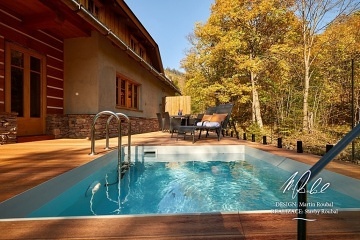 Wellness roubenka Krkonoe - bazn a sauna