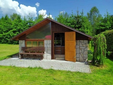 Chalupa s baznem - Adrpask skly - Adrpach