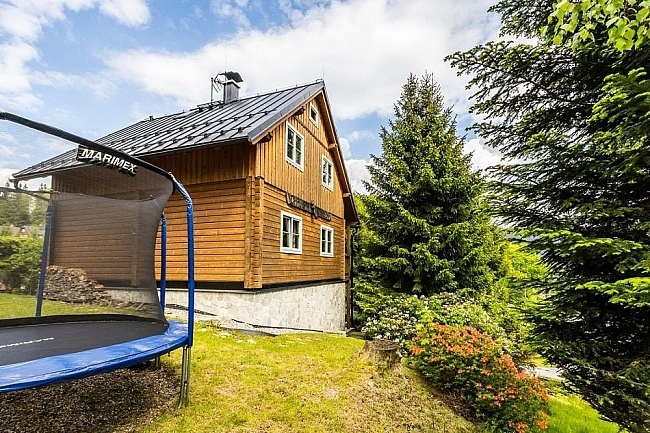 Roubenka se saunou v srdci Jesenk - Ostrunk