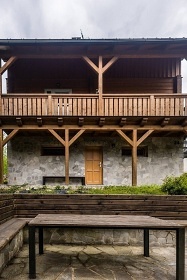 Roubenka se saunou v srdci Jesenk - Ramzov