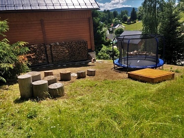 Roubenka se saunou v srdci Jesenk - Ostrunk