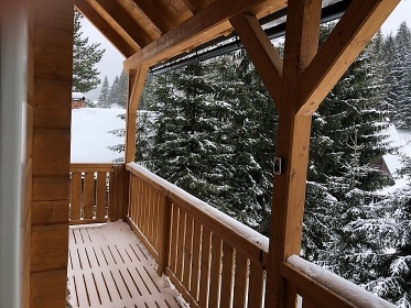 Roubenka se saunou v srdci Jesenk - Ramzov