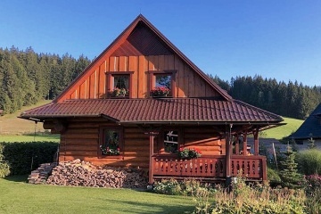 Roubenka kachlová kamna - Pluskovec - Beskydy