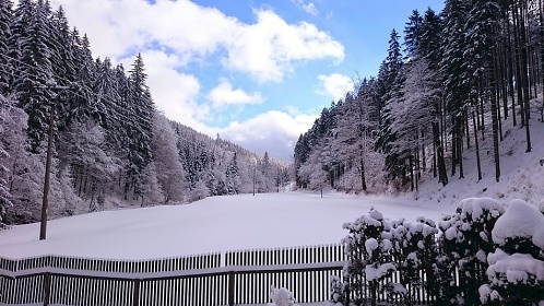 Chalupa se saunou - Lys hora - Beskydy