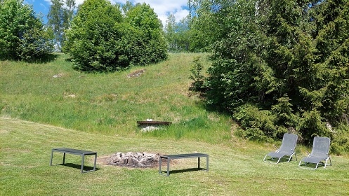 Rodinn chalupa s baznem - Jizersk magistrla