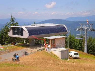 Chata u lesa - �ervenohorsk� Sedlo - Velk� Losiny