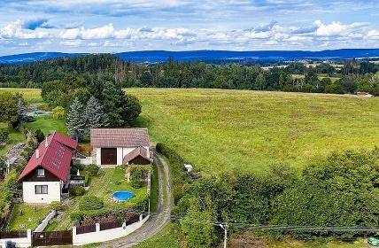 Chalupa s baznem - Habry - Sesk pehrada