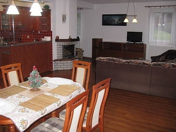 Chalupa s baznem - Skanzen Vesel Kopec