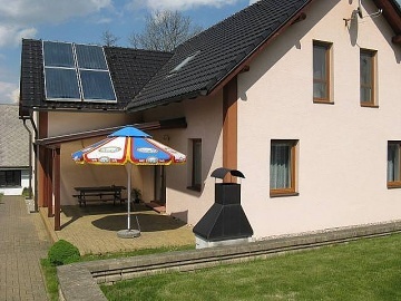 Chalupa s baznem - Skanzen Vesel Kopec