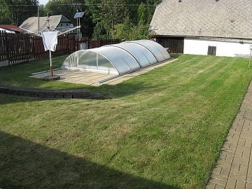 Chalupa s baznem - Skanzen Vesel Kopec