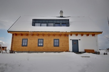 Krkonošská roubenka se saunou - Černý Důl