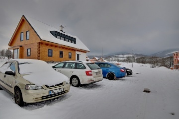 Krkonošská roubenka se saunou - Černý Důl