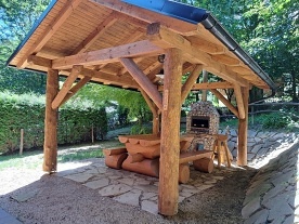 Srubov� chata Vranovsk� p�ehrada - St��brn� z�toka