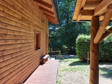 Srubov chata u pehrady Vranov - Stbrn ztoka