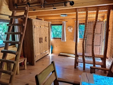 Srubov chata u pehrady Vranov - Stbrn ztoka