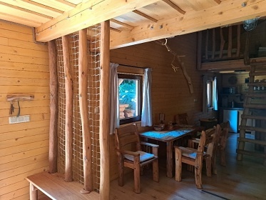 Srubov chata u pehrady Vranov - Stbrn ztoka