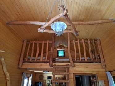 Srubov� chata Vranovsk� p�ehrada - St��brn� z�toka