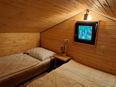 Srubov chata u pehrady Vranov - Stbrn ztoka