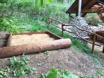 Srubov� chata Vranovsk� p�ehrada - St��brn� z�toka