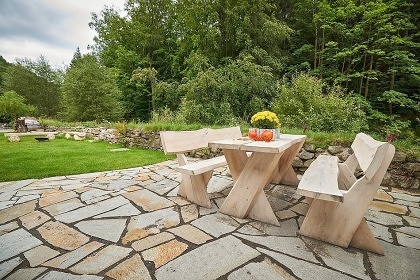 Chalupa v �dol� �eky �py - �ern� hora - Krkono�e