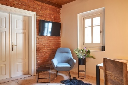 Chalupa v �dol� �eky �py - �ern� hora - Krkono�e