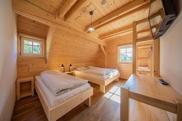 Wellness roubenka - říčka Desná - Velké Losiny