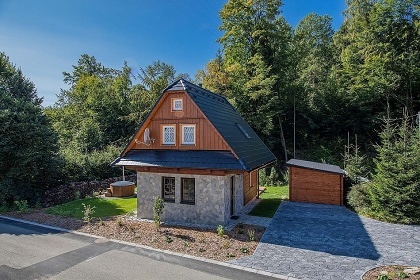 Chata u řeky Hučivá - Kouty nad Desnou - Jeseníky