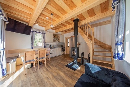 Chatička u řeky - Kouty nad Desnou - Jeseníky