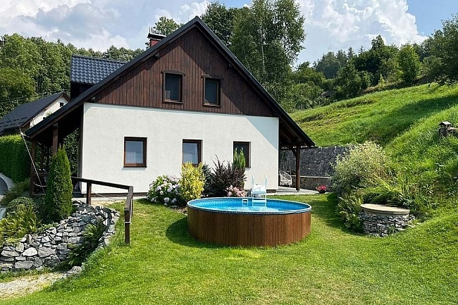 Chalupa s bazénem - Jeseníky - Velké Losiny