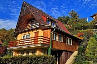 Nov� objekt: Chata Vl�� D�l - hrad Bouzov - Morava - Jesen�ky 2M-015