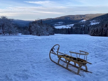 Horsk chata umava - Brlnk - hlavsk dol