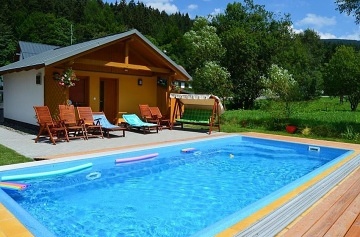 Chalupa wellness a bazn - Bl - Studen vrch