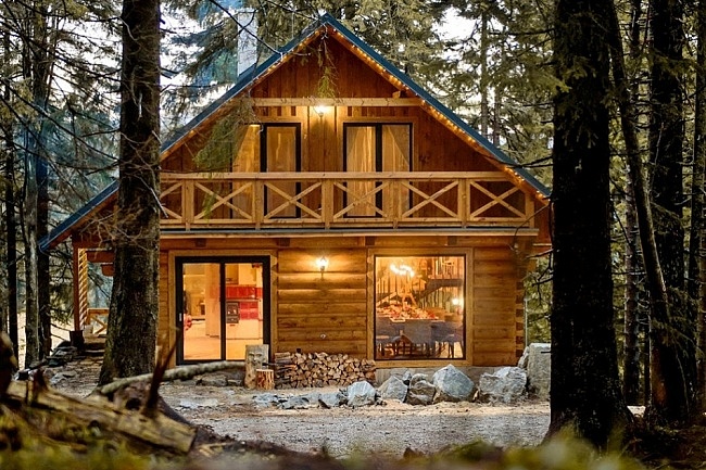 Wellness srub - sauna a vířivka - Malá Fatra