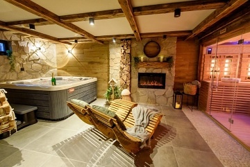 Zrub Martinky - Martin - sauna a vířivka
