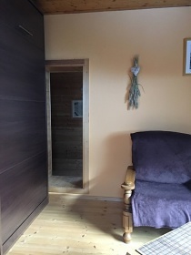 Chata se saunou - hrad Klenov� - CHKO �umava